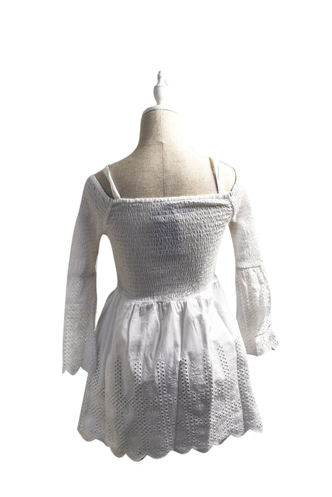 A White Long Sleeve Tops from Seraphine in size XS for maternity. (Back View)