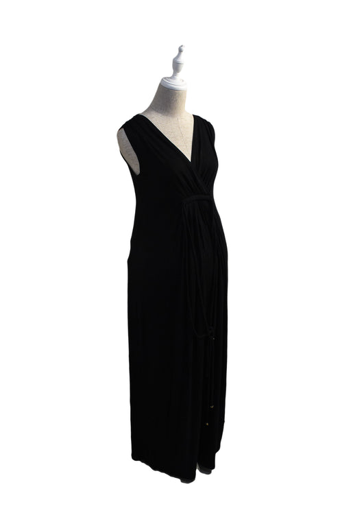 A Black Sleeveless Dresses from Predict in size S for maternity. (Front View)