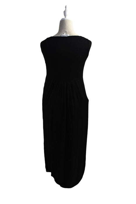 A Black Sleeveless Dresses from Predict in size S for maternity. (Back View)