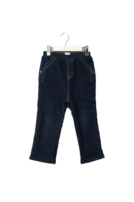 A Blue Jeans from Kingkow in size 18-24M for boy. (Front View)