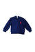 A Blue Zippered Sweatshirts from Ralph Lauren in size 6-12M for boy. (Front View)