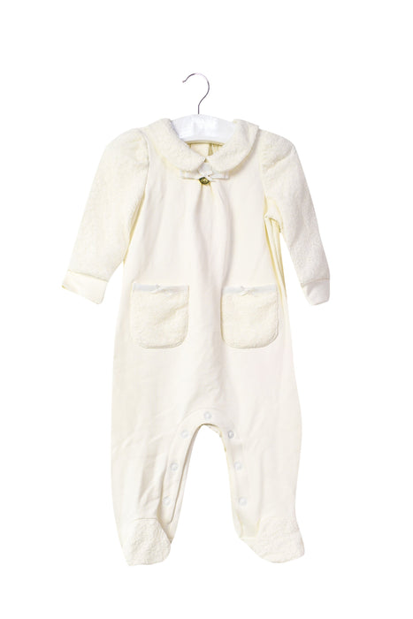 A White Long Sleeve Jumpsuits from Nicholas & Bears in size 3-6M for girl. (Front View)