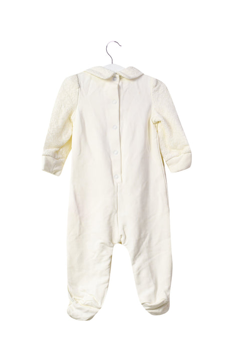 A White Long Sleeve Jumpsuits from Nicholas & Bears in size 3-6M for girl. (Back View)