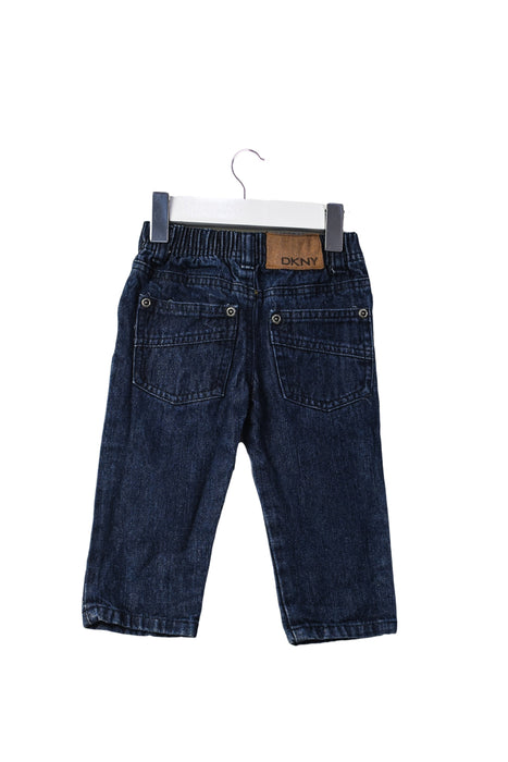 A Blue Jeans from DKNY in size 6-12M for boy. (Back View)