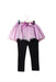 A Black Leggings from Nanette Lepore in size 3T for girl. (Front View)