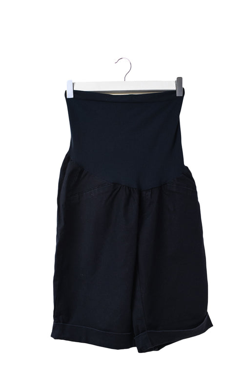 A Navy Shorts from A Pea in the Pod in size XS for maternity. (Front View)