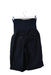A Navy Shorts from A Pea in the Pod in size XS for maternity. (Back View)