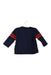 A Navy Long Sleeve Tops from Janie & Jack in size 6-12M for boy. (Back View)