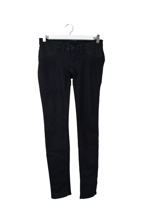 A Navy Jeans from J Brand in size S for maternity. (Front View)