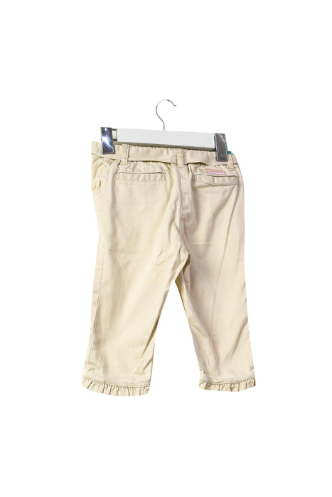 A Beige Casual Pants from Janie & Jack in size 6-12M for girl. (Back View)