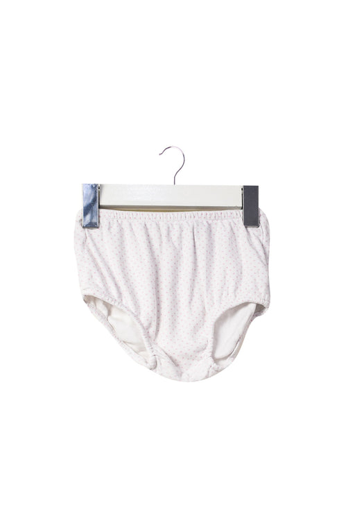 A White Bloomers from Ralph Lauren in size 3-6M for girl. (Front View)