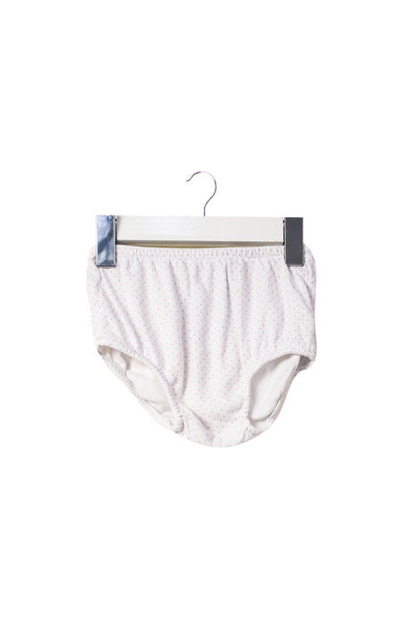 A White Bloomers from Ralph Lauren in size 3-6M for girl. (Front View)