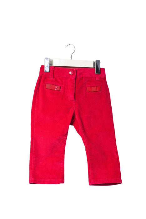A Pink Casual Pants from Jacadi in size 6-12M for girl. (Front View)