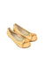 A Beige Flats from Armani in size 7Y for girl. (Front View)