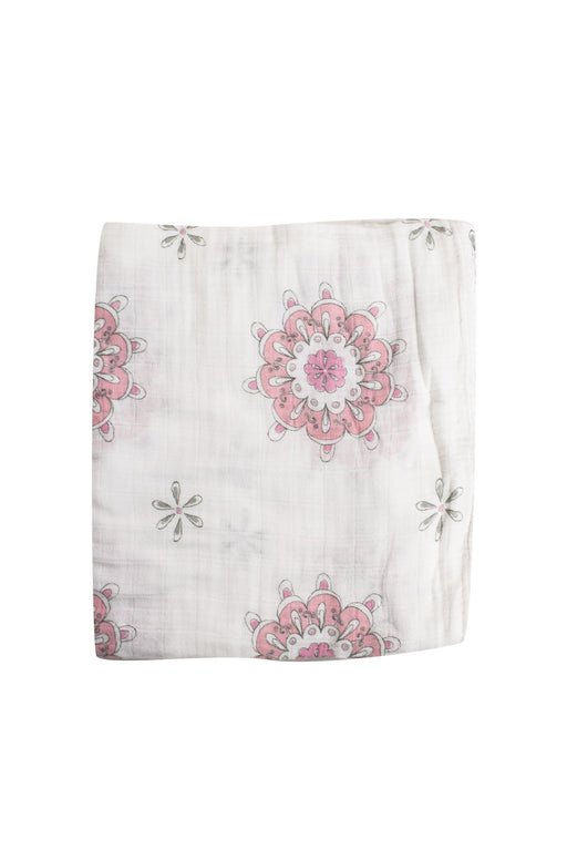 A White Blankets from Aden & Anais in size O/S for neutral. (Front View)