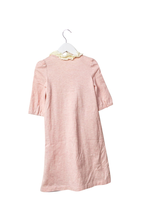 A Pink Long Sleeve Dresses from Nicholas & Bears in size 2T for girl. (Back View)