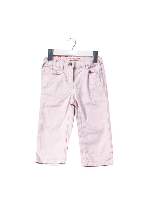 A Pink Casual Pants from null in size 6-12M for girl. (Front View)