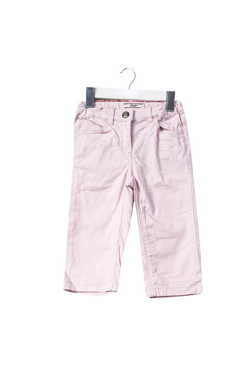 A Pink Casual Pants from null in size 6-12M for girl. (Front View)