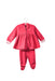 A Pink Pants Sets from Ralph Lauren in size 12-18M for girl. (Front View)