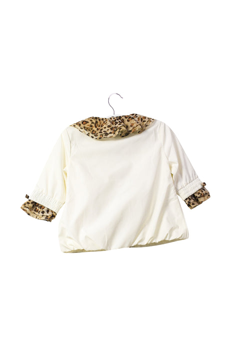 A White Lightweight Jackets from Nicholas & Bears in size 6-12M for girl. (Back View)