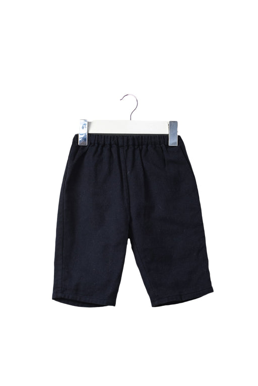 A Navy Casual Pants from Velveteen in size 3-6M for boy. (Front View)