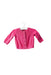 A Pink Cardigans from Tommy Hilfiger in size 3-6M for girl. (Front View)