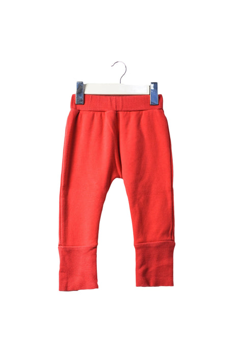 A Red Leggings from Seed in size 3-6M for neutral. (Front View)