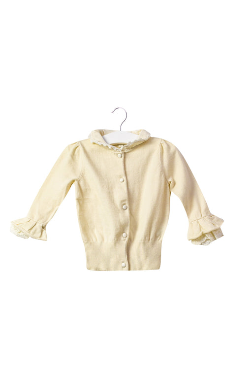 A Yellow Cardigans from Nicholas & Bears in size 12-18M for girl. (Front View)
