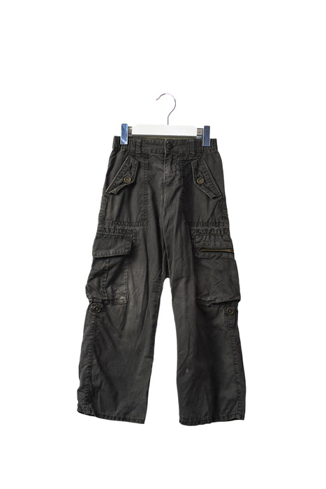 A Grey Casual Pants from Comme Ca Ism in size 4T for boy. (Front View)