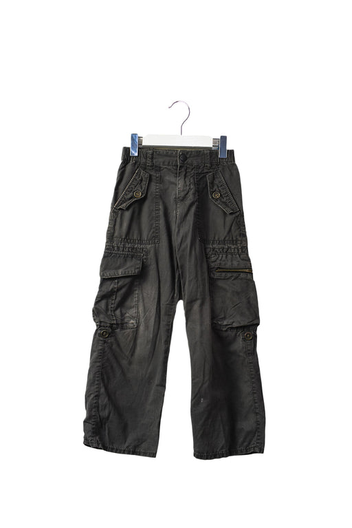 A Grey Casual Pants from Comme Ca Ism in size 4T for boy. (Front View)