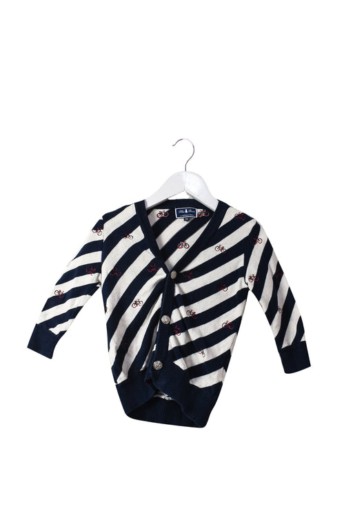 A Navy Cardigans from Nicholas & Bears in size 12-18M for boy. (Front View)