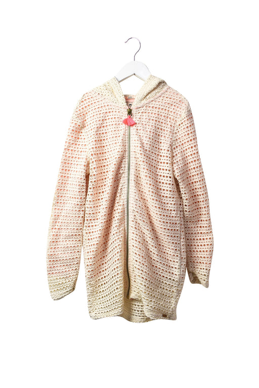 A Beige Lightweight Jackets from Scotch & Soda in size 8Y for girl. (Front View)