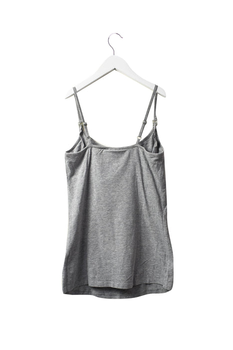 A Grey Sleeveless Tops from Jojo Maman Bébé in size XS for maternity. (Back View)