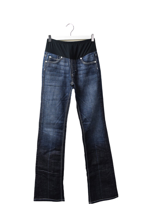 A Blue Jeans from James Jeans in size S for maternity. (Front View)