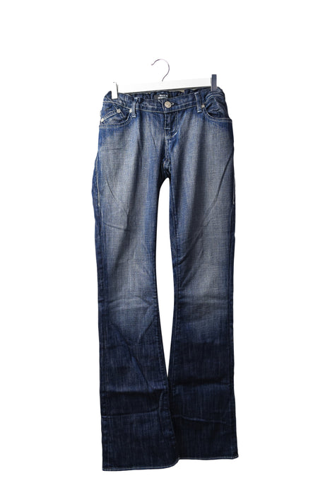 A Blue Jeans from Rock & Republic in size XS for maternity. (Front View)