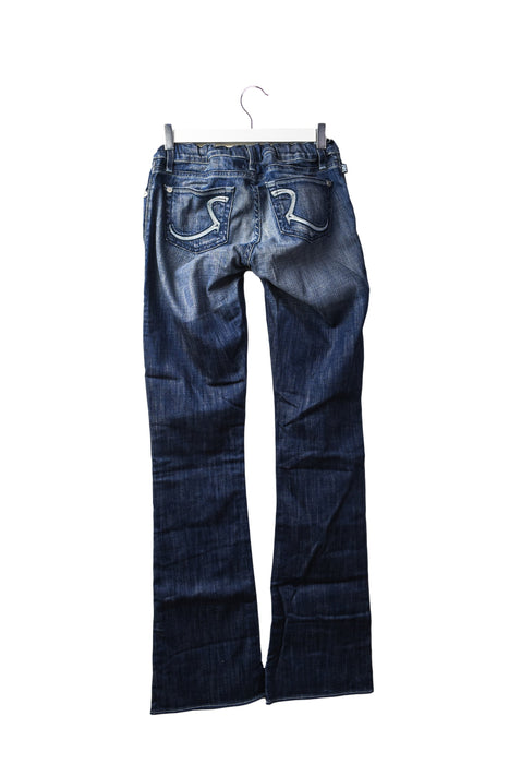 A Blue Jeans from Rock & Republic in size XS for maternity. (Back View)