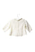 A White Long Sleeve Tops from Bonpoint in size 3-6M for girl. (Back View)