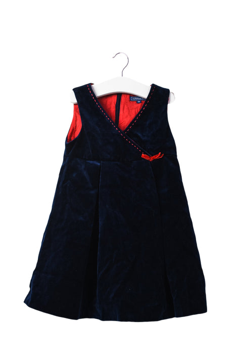 A Navy Sleeveless Dresses from Nicholas & Bears in size 12-18M for girl. (Front View)