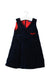 A Navy Sleeveless Dresses from Nicholas & Bears in size 12-18M for girl. (Front View)