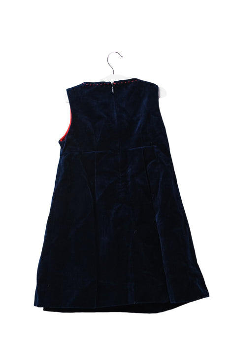 A Navy Sleeveless Dresses from Nicholas & Bears in size 12-18M for girl. (Back View)