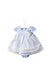 A Blue Short Sleeve Dresses from Nicholas & Bears in size 3-6M for girl. (Front View)