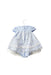 A Blue Short Sleeve Dresses from Nicholas & Bears in size 3-6M for girl. (Back View)