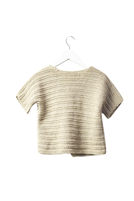 A Beige Cardigans from Bonpoint in size 2T for girl. (Back View)