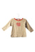 A Brown Long Sleeve Tops from Bonpoint in size 6-12M for neutral. (Front View)