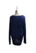 A Navy Sweater Dresses from Seraphine in size S for maternity. (Back View)
