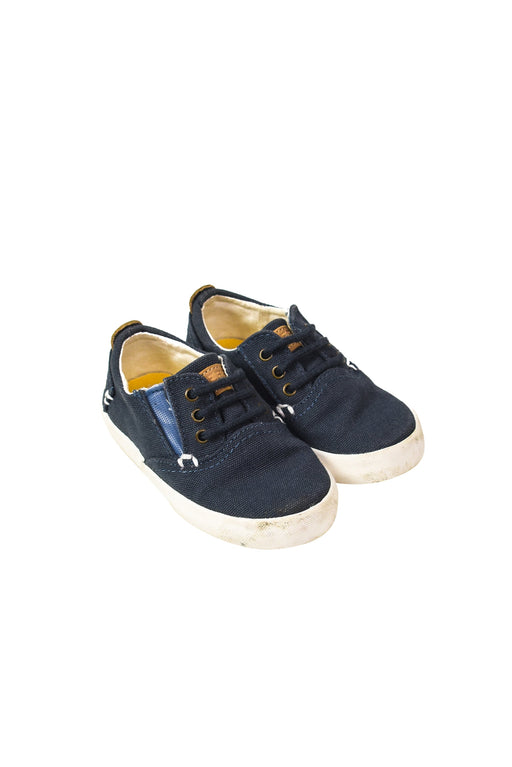 A Blue Sneakers from Sperry in size 18-24M for boy. (Front View)