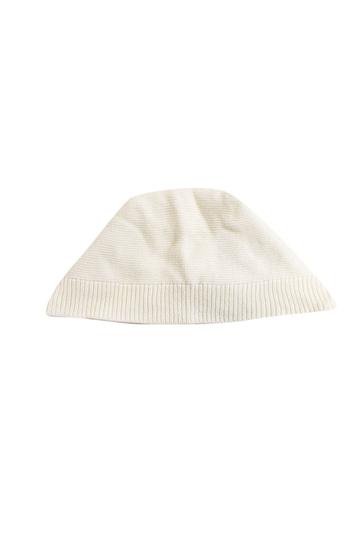 A White Hats Beanies & Caps from Jacadi in size 0-3M for girl. (Front View)