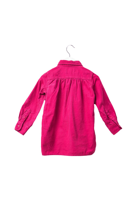 A Pink Long Sleeve Dresses from Ralph Lauren in size 2T for girl. (Back View)