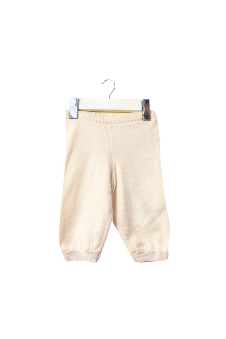 A Ivory Casual Pants from Chickeeduck in size 3-6M for neutral. (Front View)