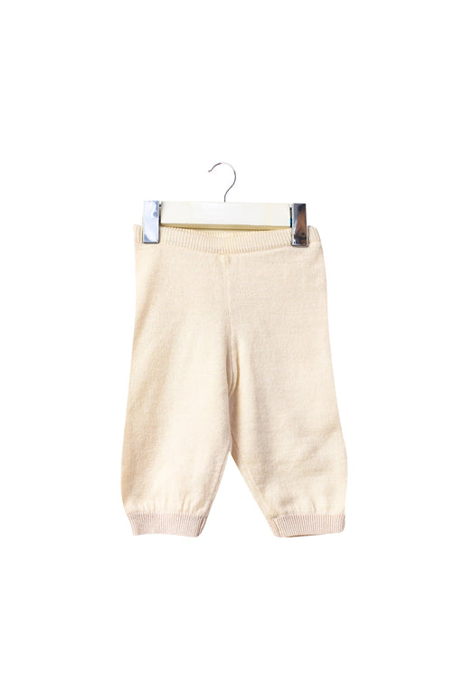 A Ivory Casual Pants from Chickeeduck in size 3-6M for neutral. (Front View)